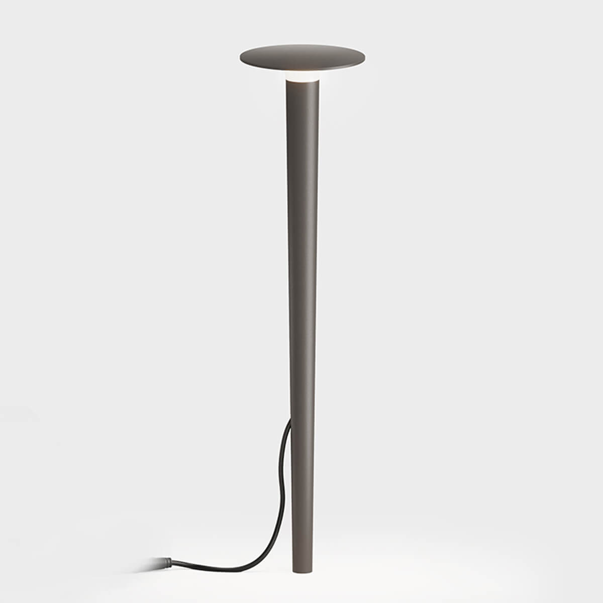 IP44.DE Lix spike solar join LED Solarleuchte mit Erdspieß, cool brown (braun)