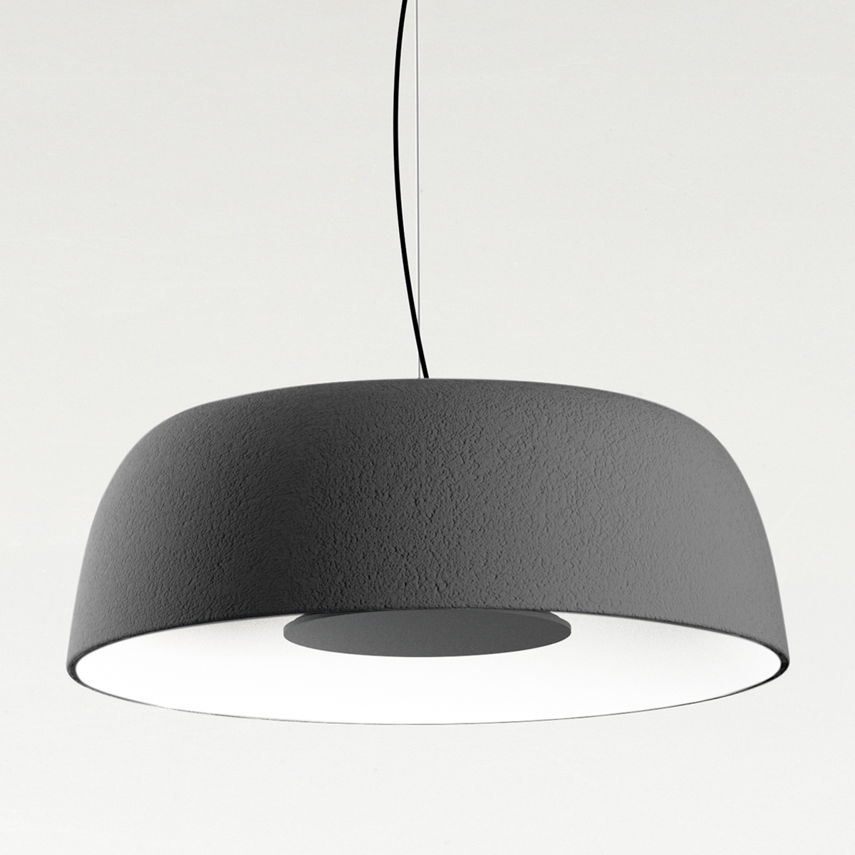 Marset Djembé 65.23 LED Pendelleuchte, Ø: 63 cm, grau