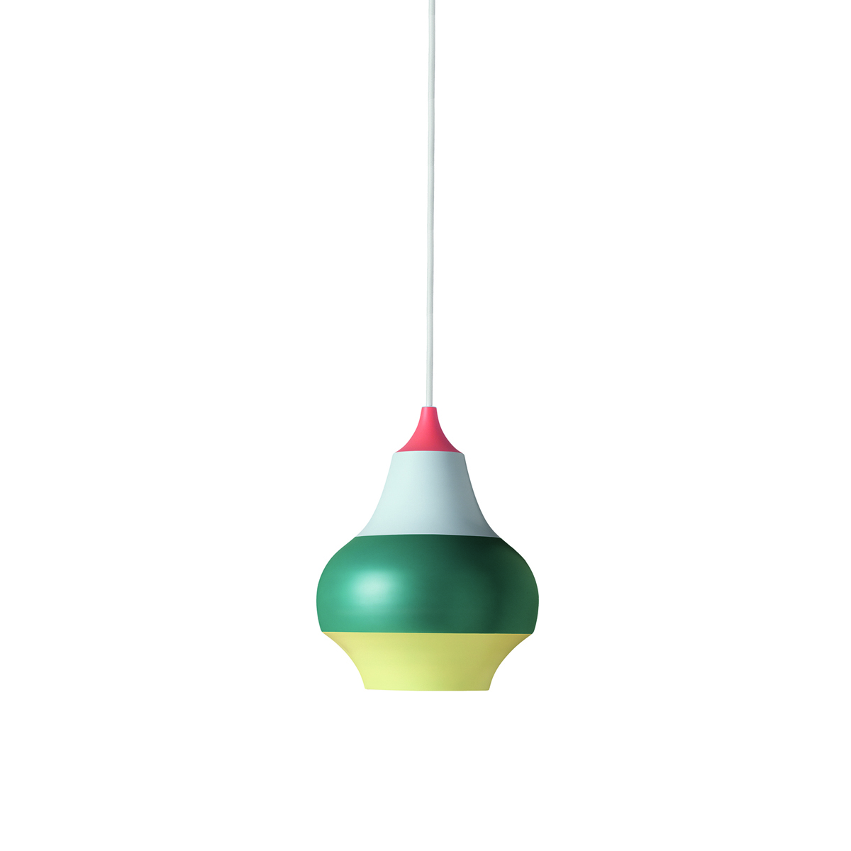 Louis Poulsen Cirque Pendelleuchte, Ø: 15 cm rot