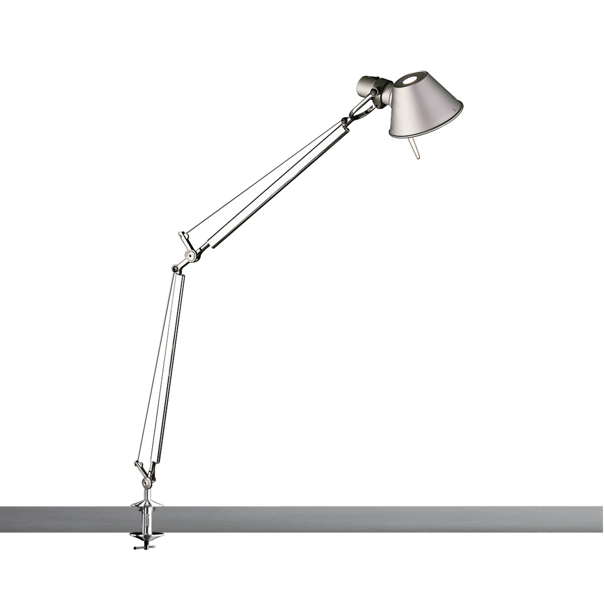 Artemide Tolomeo Tavolo mit Tischklemme, Aluminium