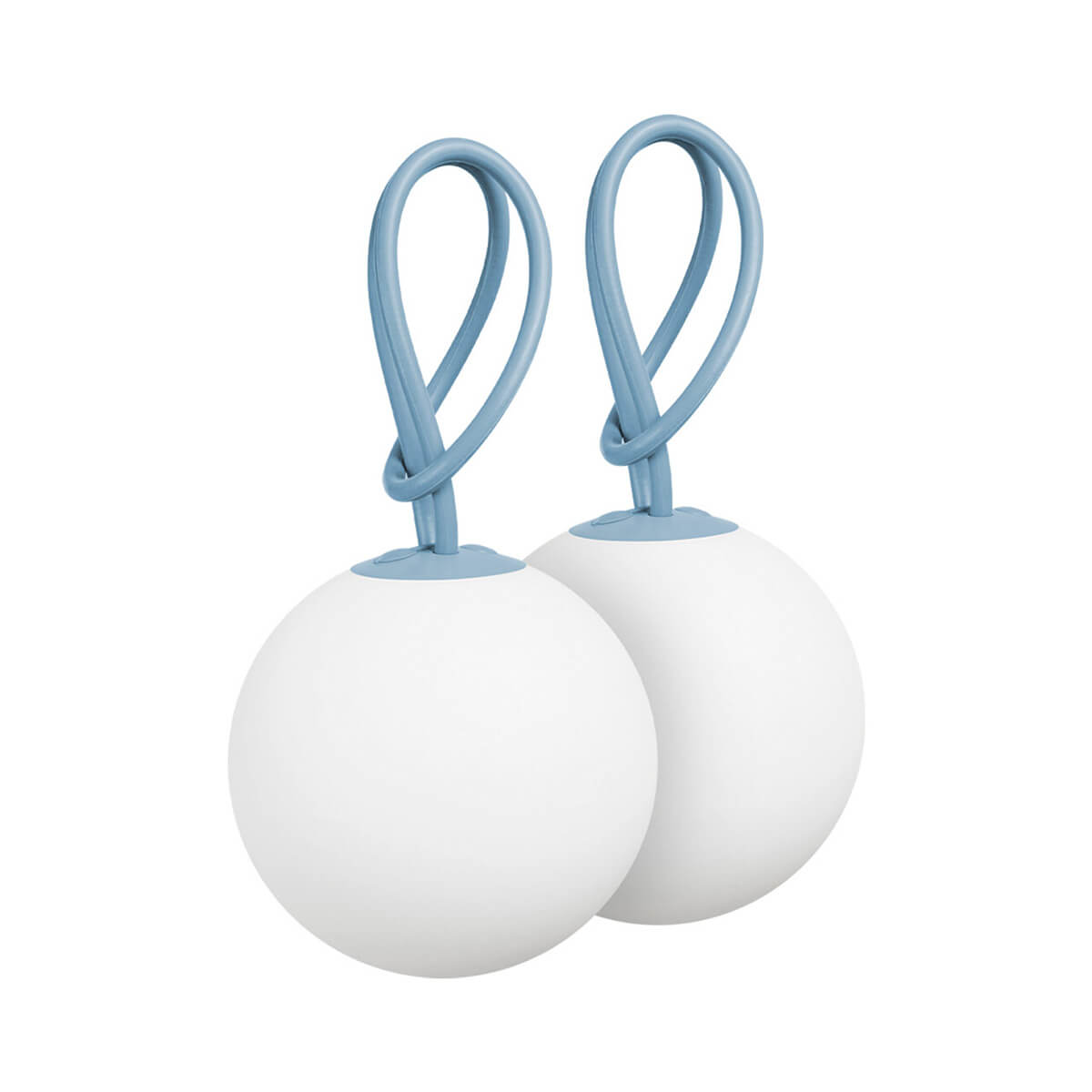 Fatboy Bolleke LED Akku-Pendelleuchte, Duo Pack, Wave blue (hellblau)