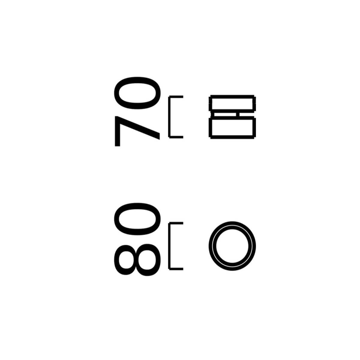 Helestra Pax LED Deckenstrahler, 1-flg., Maßzeichnung