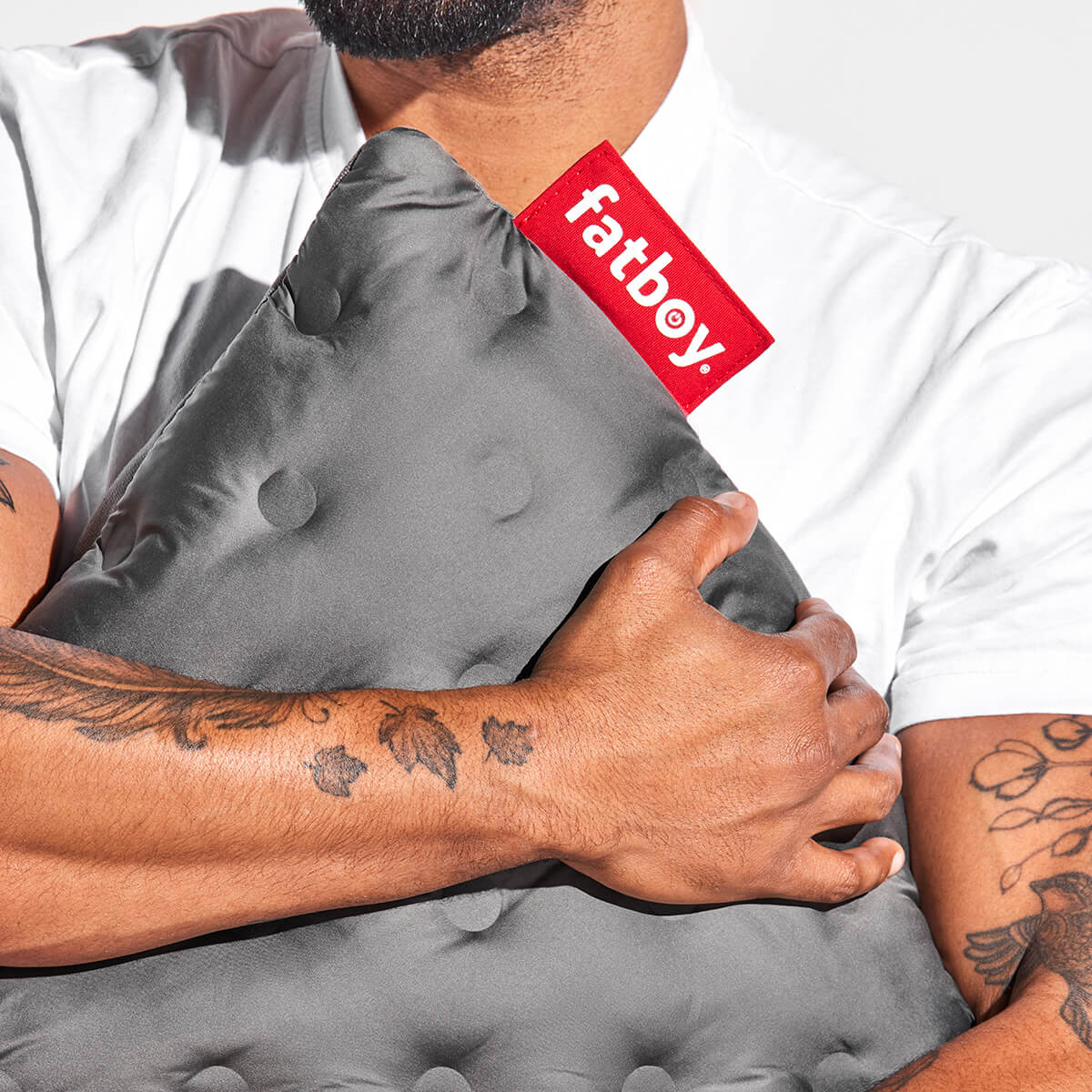 Fatboy Hotspot Pillow Quadro Heizkissen, cool grey (dunkelgrau)