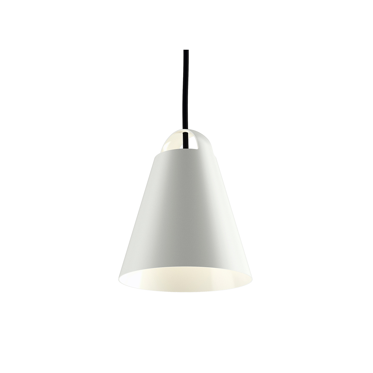 Louis Poulsen Above Pendelleuchte, Ø: 17,5 cm, weiß