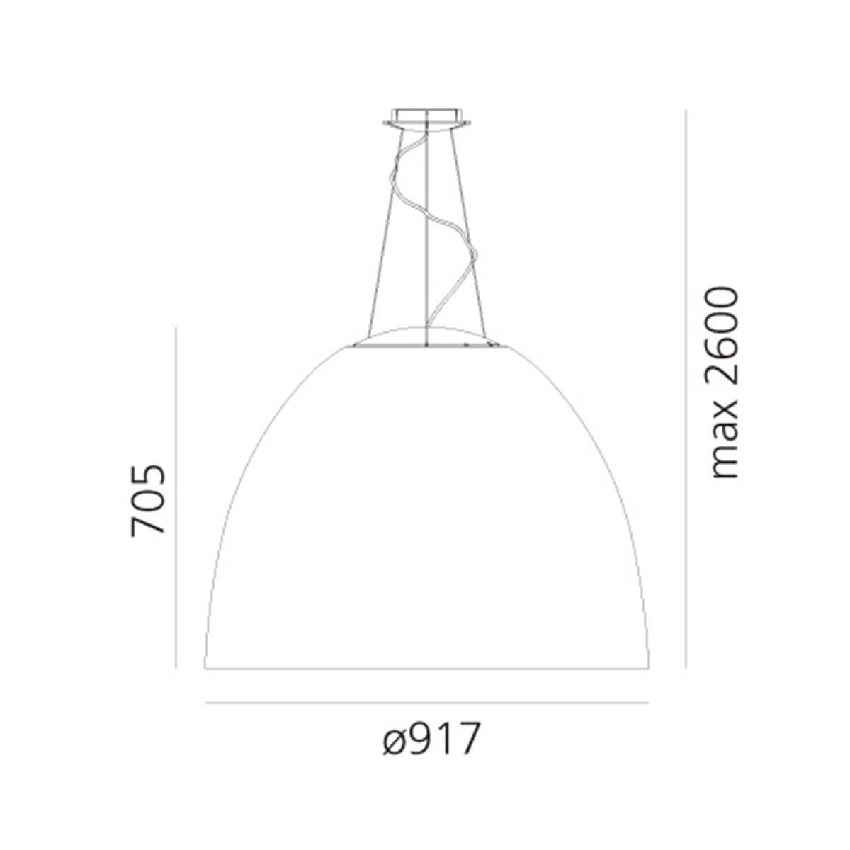 Nur Acoustic LED Sospensione
