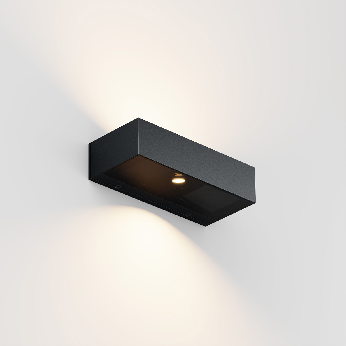Iem.2 X LED Außenwandleuchte