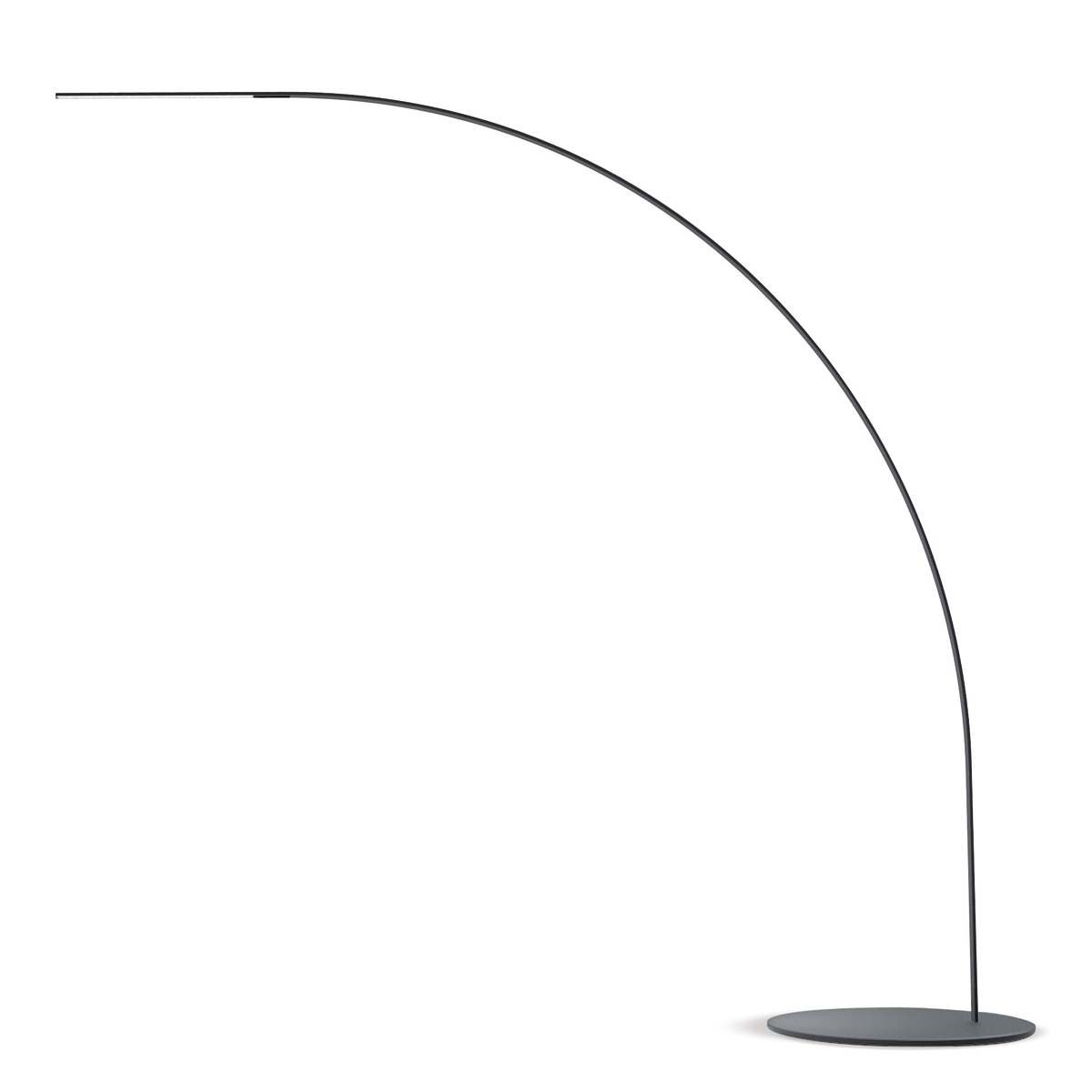 Fontana Arte Yumi LED Stehleuchte, Kohlefaser schwarz