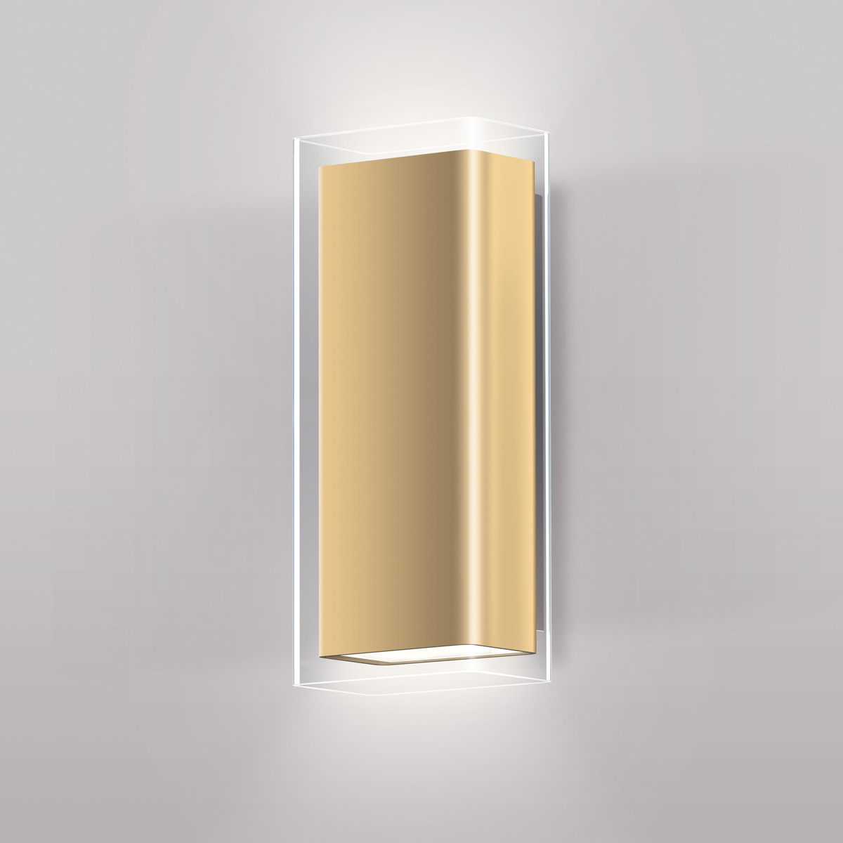 Serien.lighting Rod Wall LED Wandleuchte, Innenschirm Gold