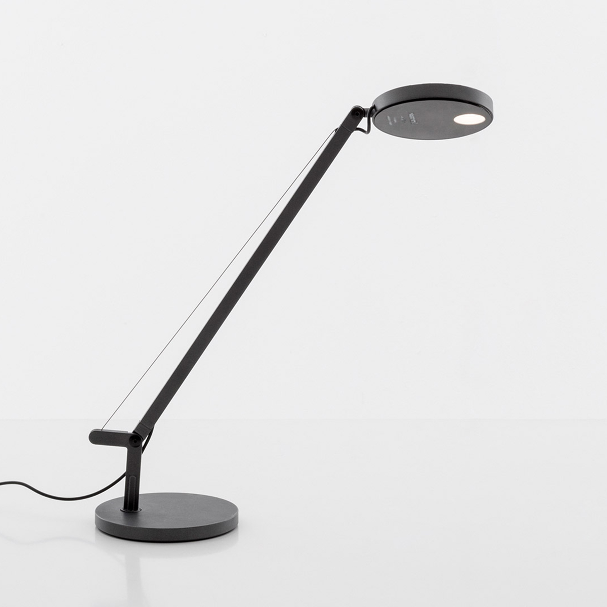 Artemide Demetra Micro LED Tavolo 2700 K, anthrazitgrau