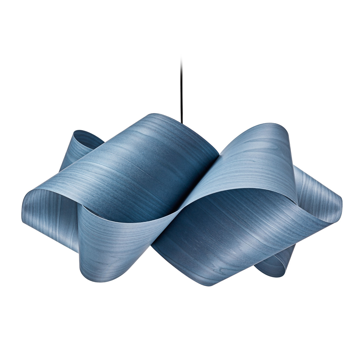 LZF Lamps Swirl Large Pendelleuchte, blau