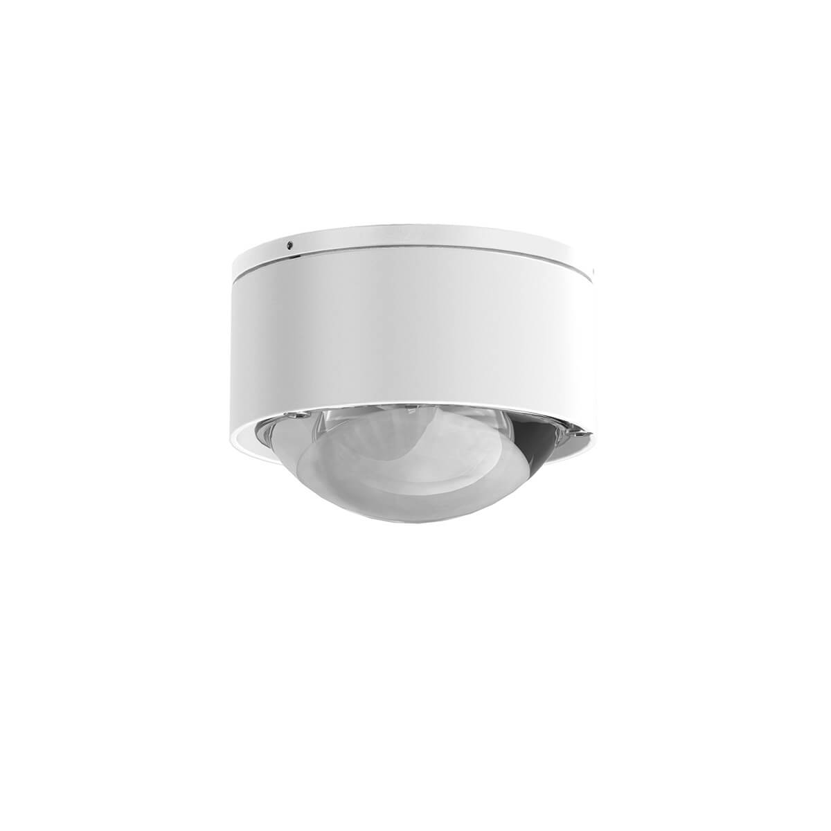 Top Light Puk Mini One 2 LED Deckenleuchte, Gehäuse, weiß matt (White Edition), mit Linse klar (nicht inbegriffen)