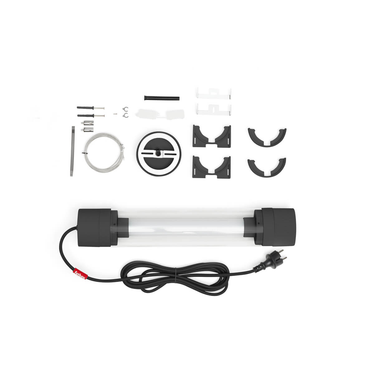 Fatboy Tjoep Small LED Wand- / Pendelleuchte, Lieferumfang