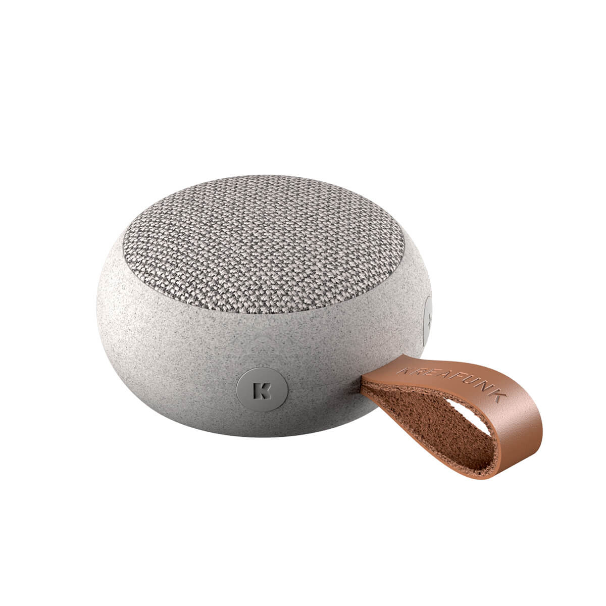 Kreafunk aGO II CARE Bluetooth Lautsprecher, grau meliert aGO II CARE Bluetooth Lautsprecher