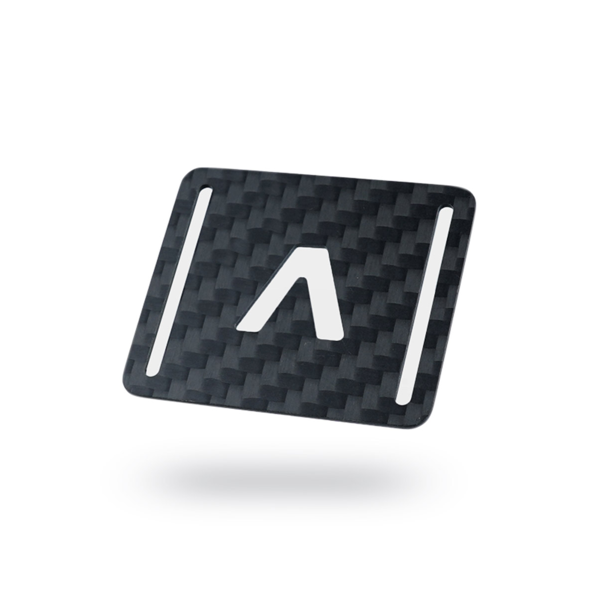 Aviator Wallet Carbon Fiber Cash Clip Style "A", Carbon mattschwarz Carbon Fiber Cash Clip Style "A"