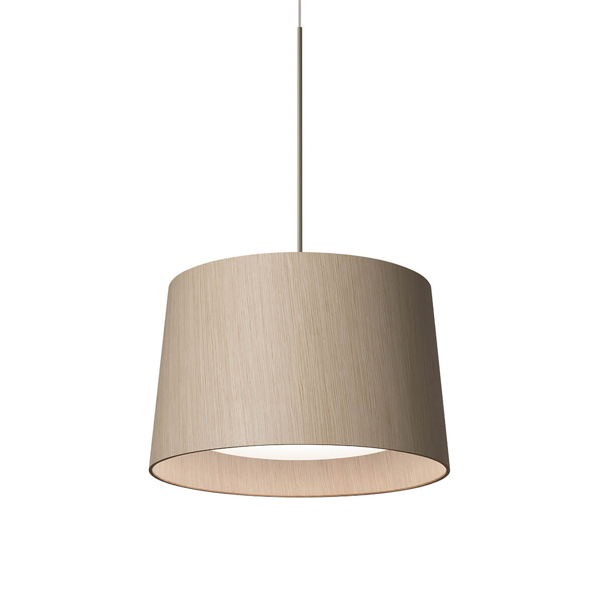 Foscarini Twiggy Wood LED Sospensione, greige / Ahorn
