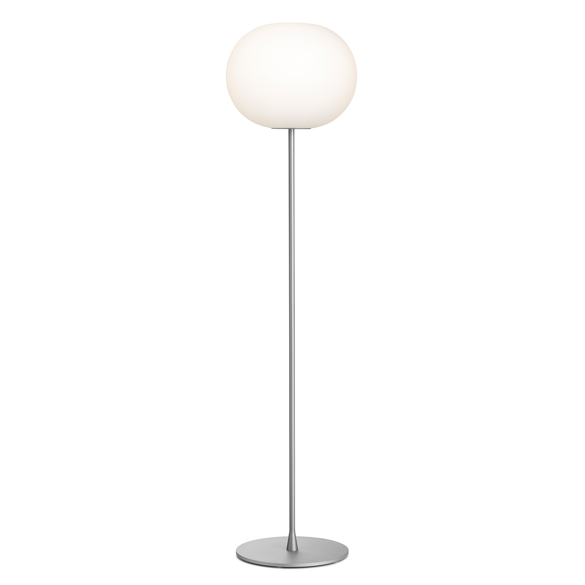 Flos Glo-Ball F3 Stehleuchte, Silber matt (©Piero Fasanotto)