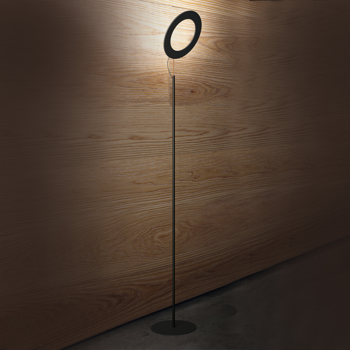 Icone Vera LED Stehleuchte, schwarz