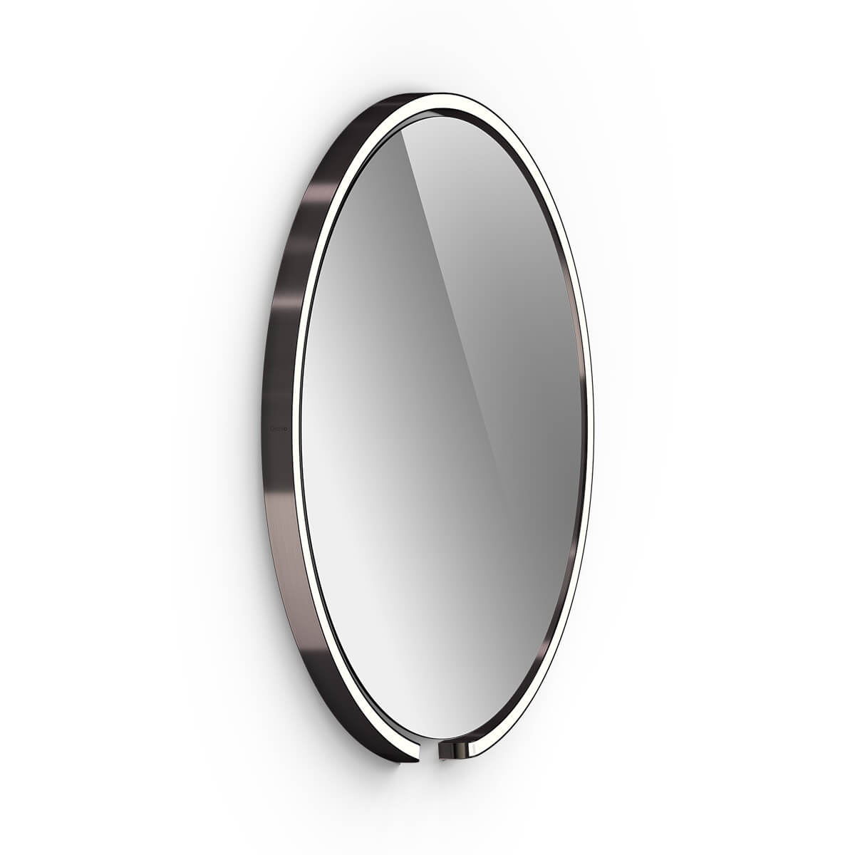 Occhio Mito sfera 60 wide Wand- / Spiegelleuchte, Spiegel getönt, phantom
