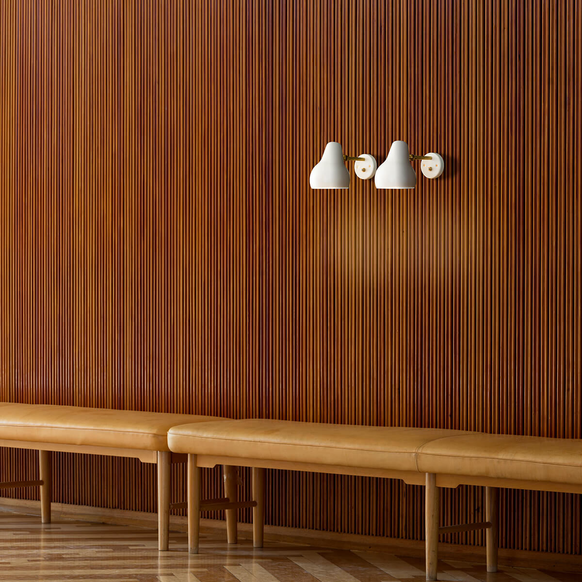 Louis Poulsen VL38 LED Wandleuchte, weiß