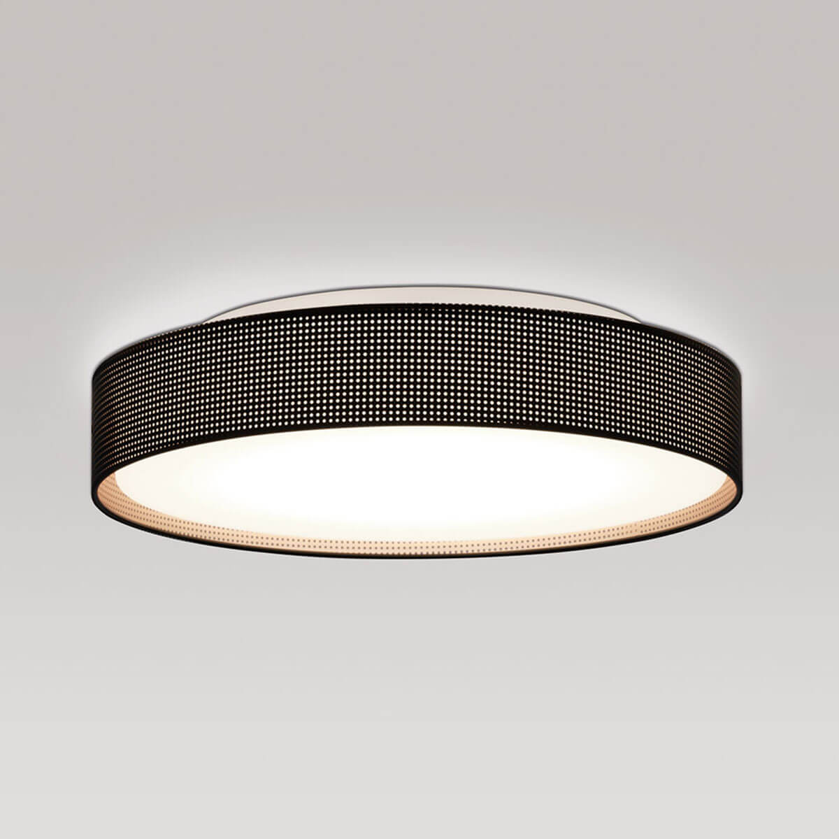 Peill+Putzler Varius X Deckenleuchte, Ø: 42 cm, außen: schwarz / innen: Gold