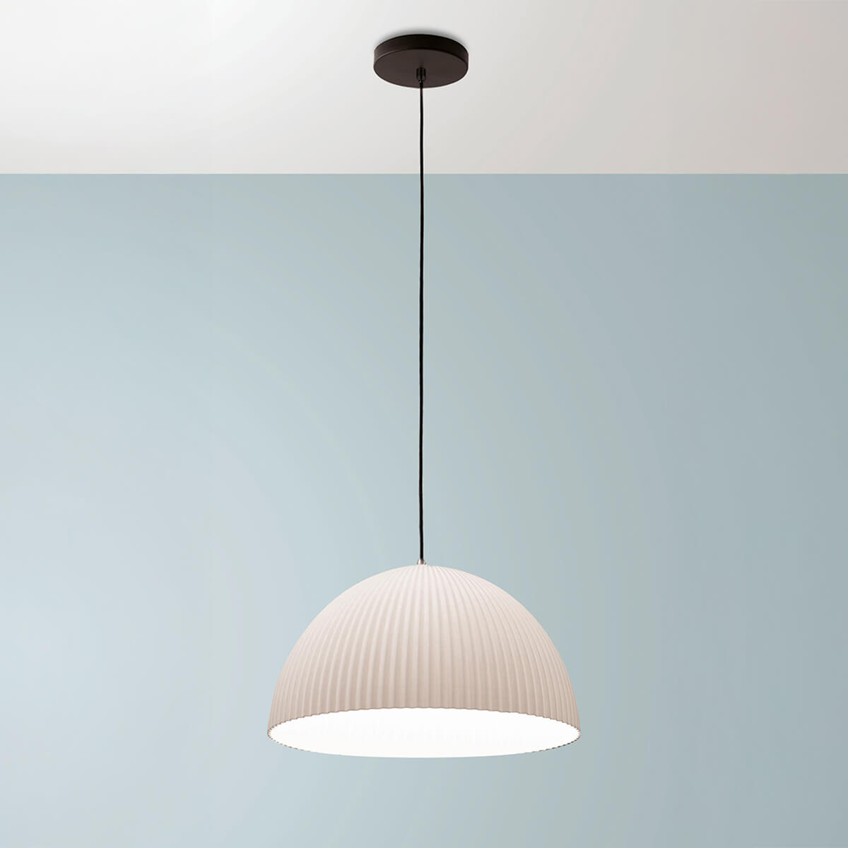 Fabas Luce Carola Pendelleuchte, weiß