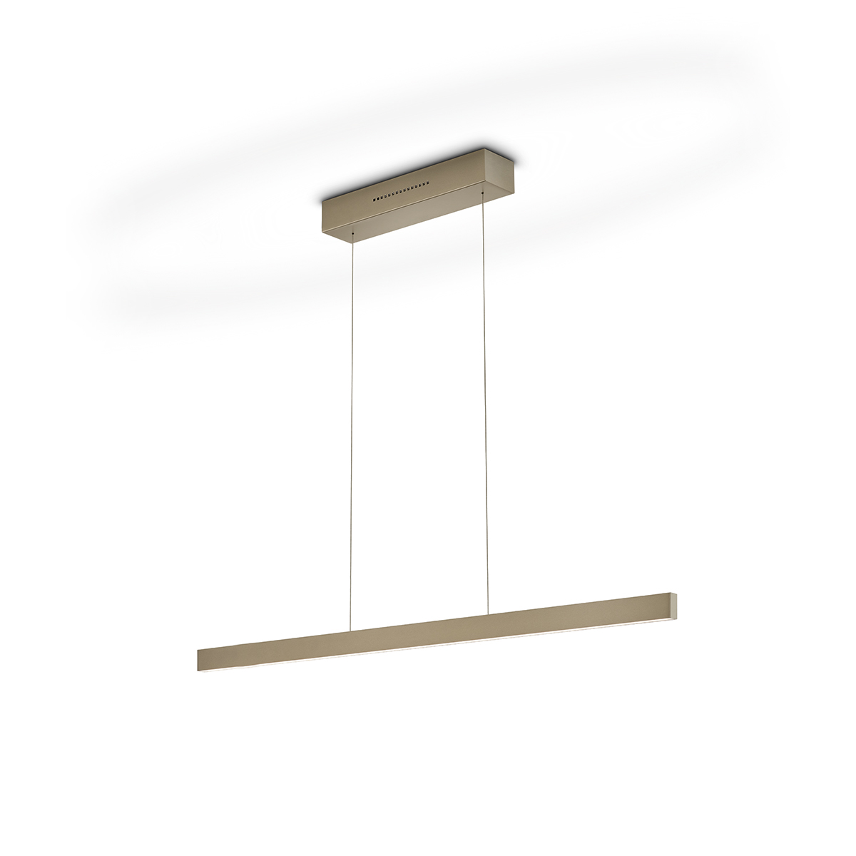Knapstein Linda-92 LED Pendelleuchte, Effekt Bronze