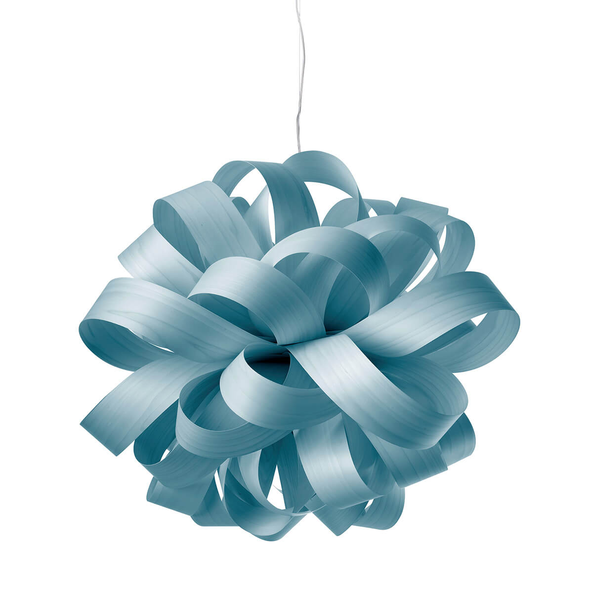 LZF Lamps Agatha Ball Pendelleuchte, seeblau