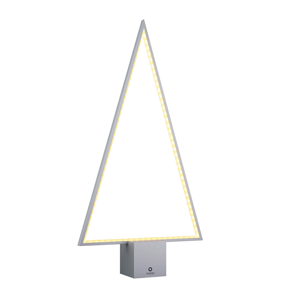 Sompex Pine 2.0 LED Akkuleuchte, Höhe: 66 cm, Silber