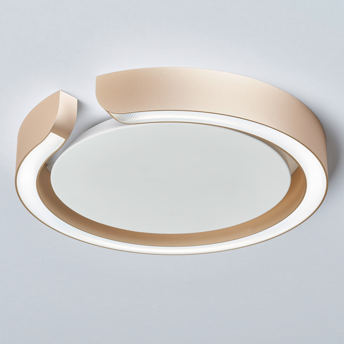 Occhio Mito soffitto 20 up narrow LED Deckenleuchte, gold matt
