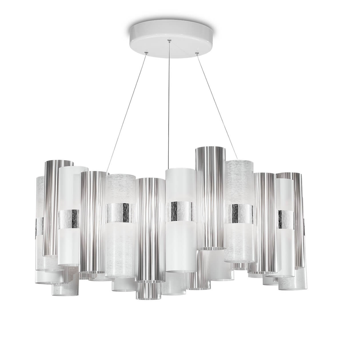 Slamp La Lollo LED Suspension Large, white (weiß)
