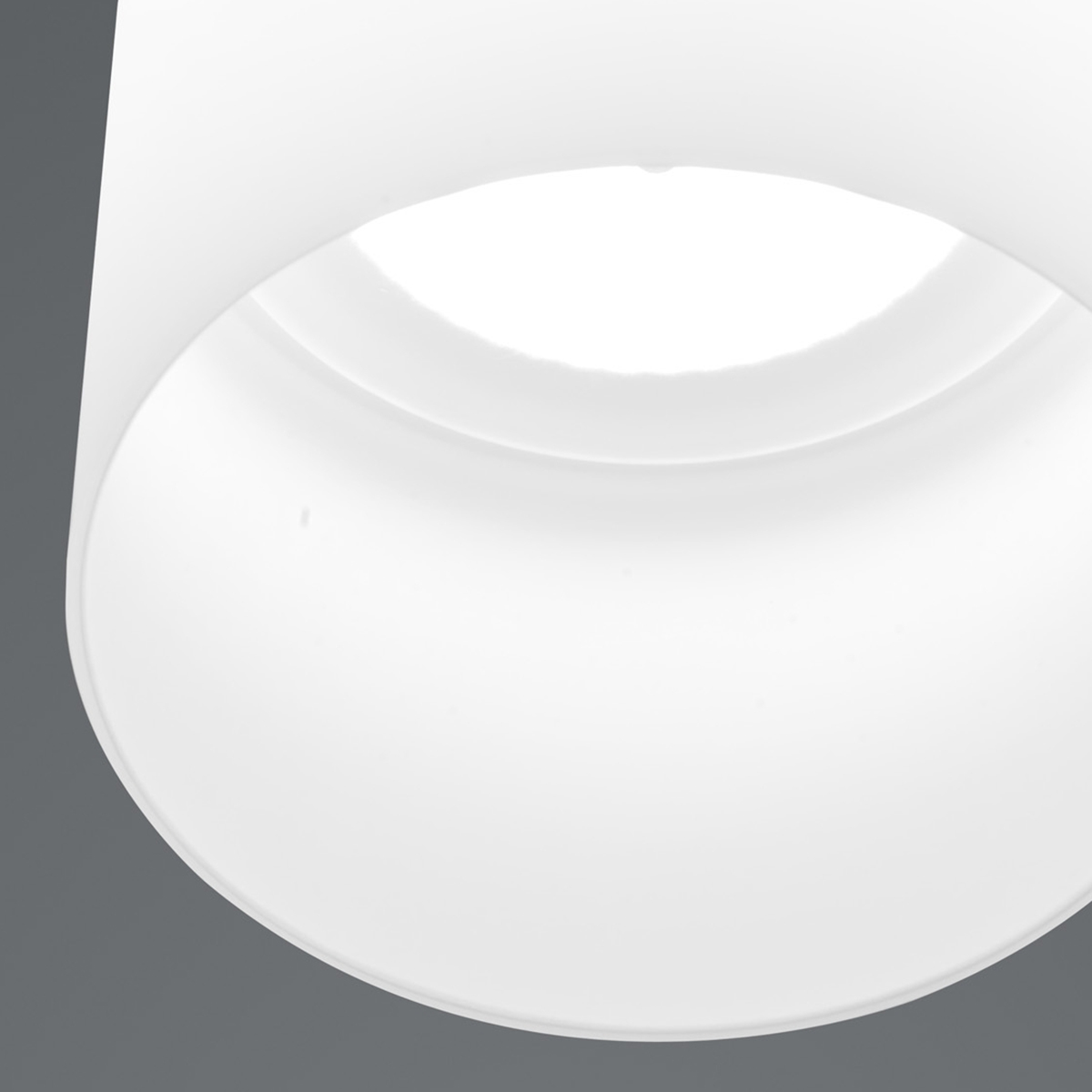 Bankamp Grazia LED Pendelleuchte, 3-flg., mit Rondell, Nickel matt / Chrom, Leuchtenschirm