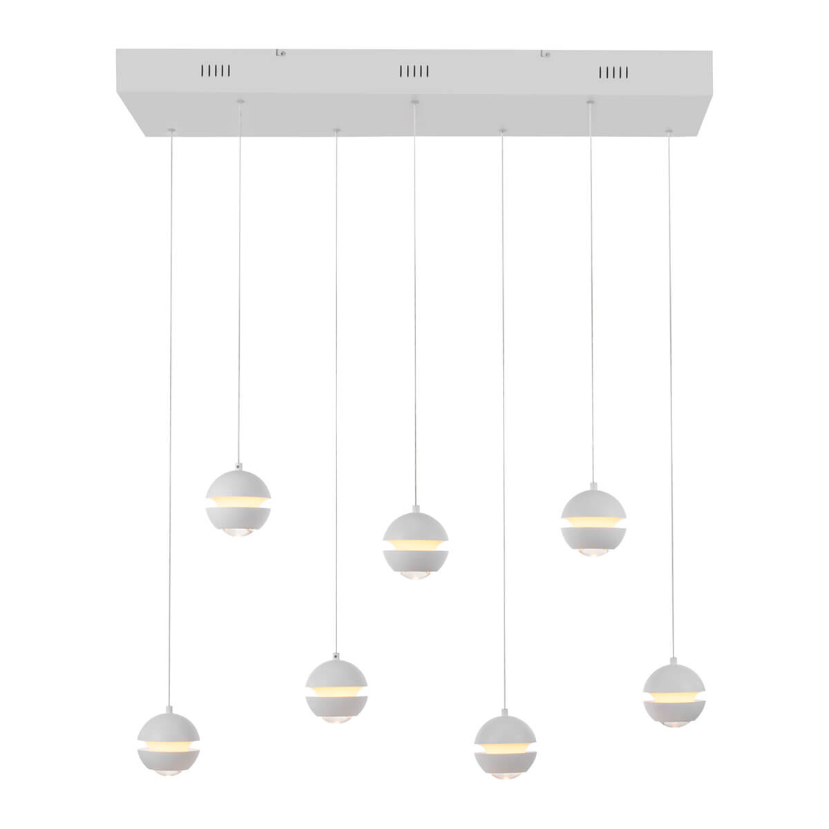 Lini LED Pendelleuchte, 7-flg.