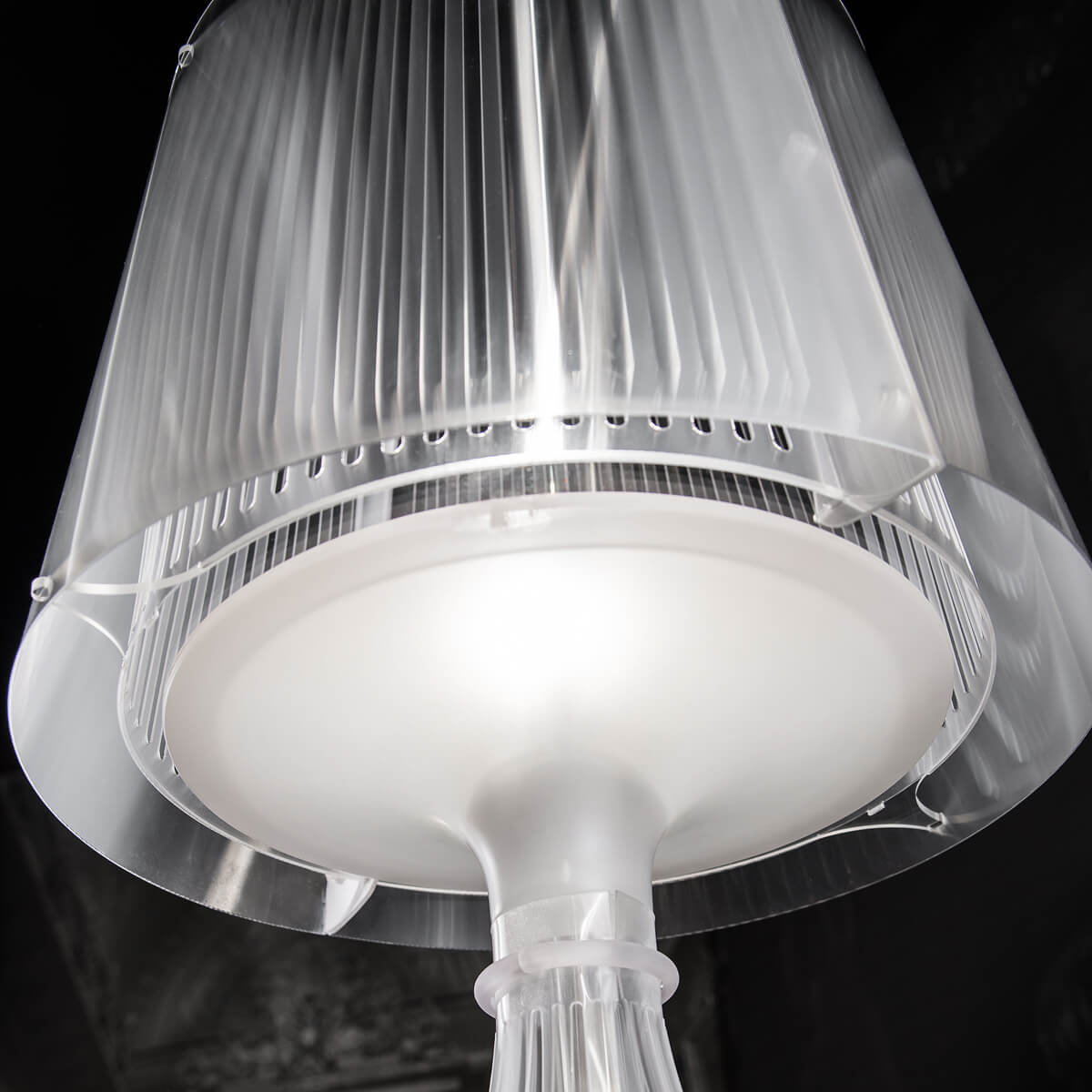 Slamp Liza Table, prisma (transparent)