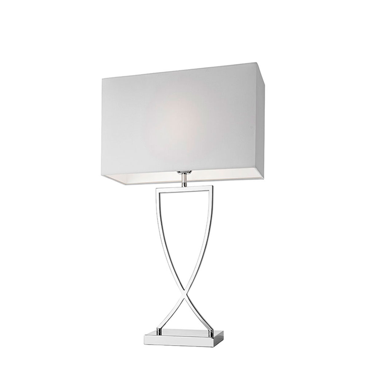 Villeroy & Boch Toulouse Tischleuchte, Höhe: 69 cm, Silber
