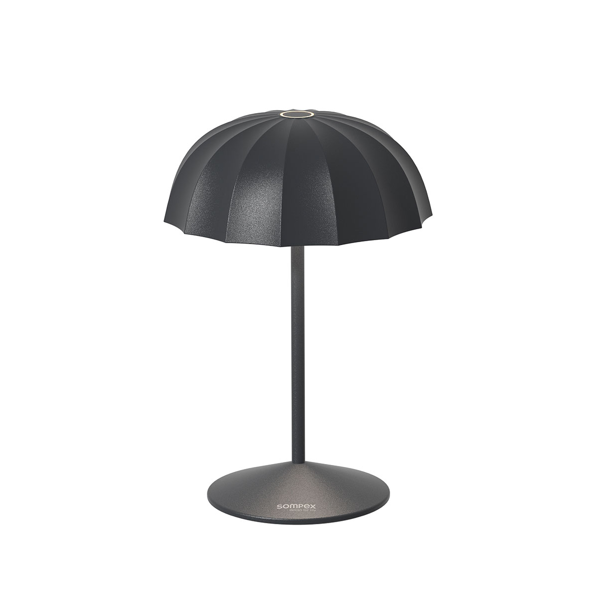 Sompex Ombrellino LED Akkuleuchte, schwarz