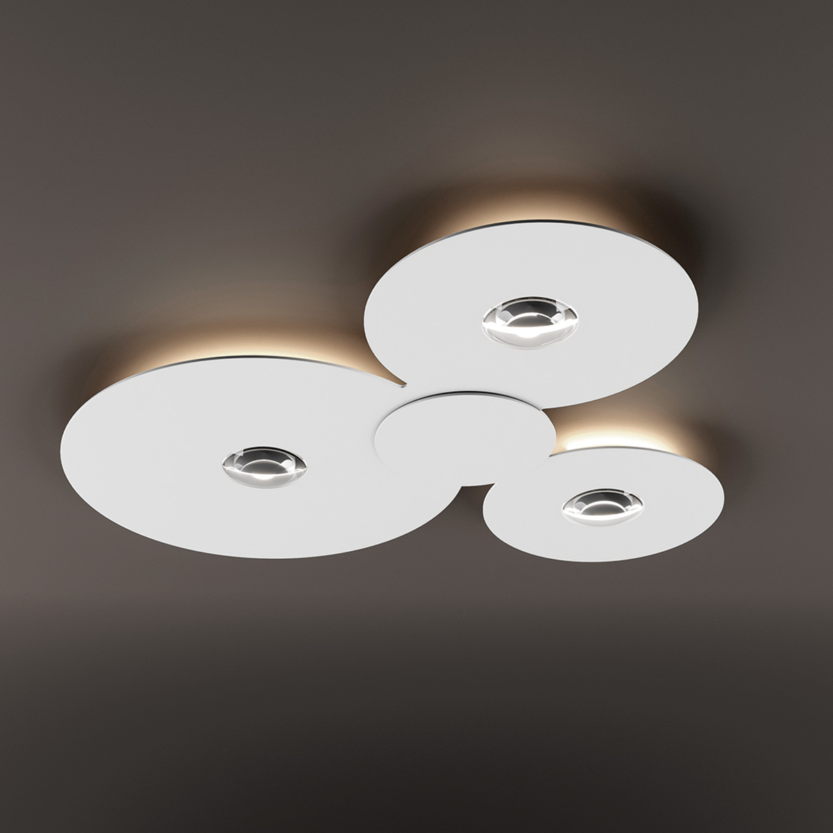 Lodes Bugia Mega LED Deckenleuchte, weiß