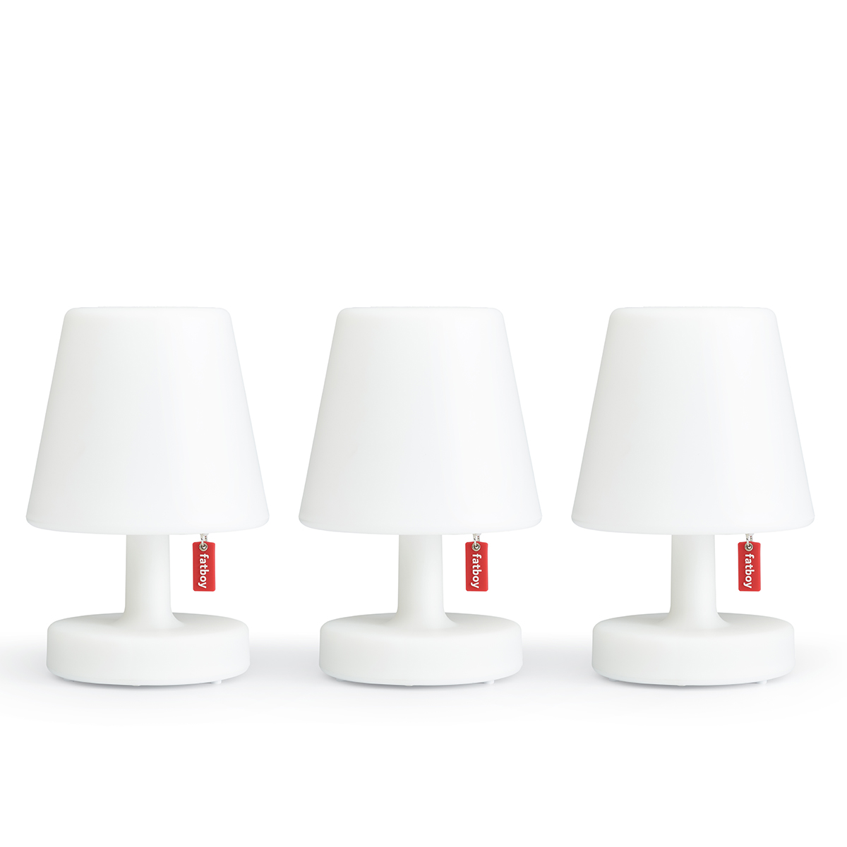 Fatboy Edison the Mini LED Akkuleuchte, 3er-Set, weiß
