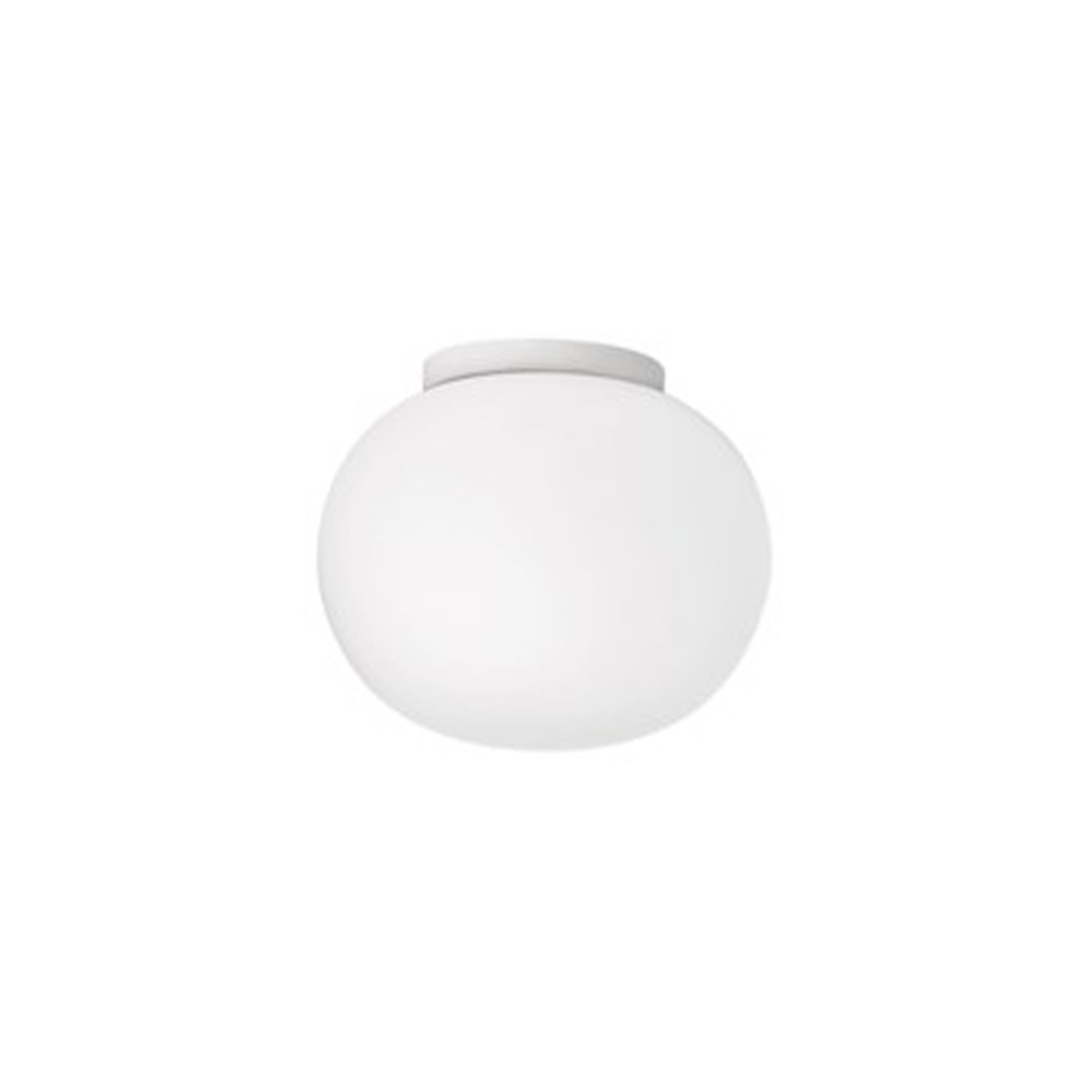 Flos Glo-Ball C/W Zero Wand- / Deckenleuchte Ø: 19 cm, weiß