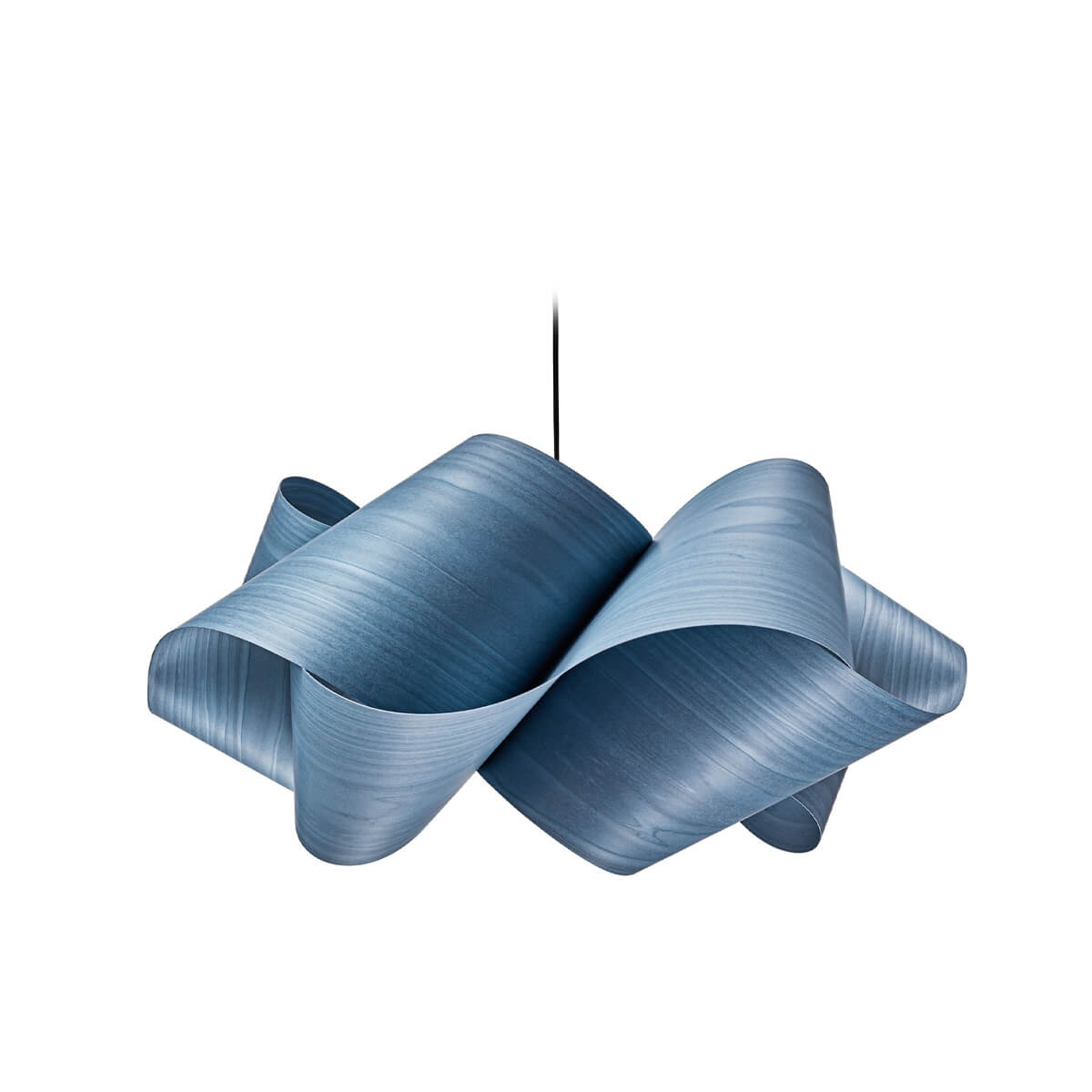 LZF Lamps Swirl Small Pendelleuchte, blau