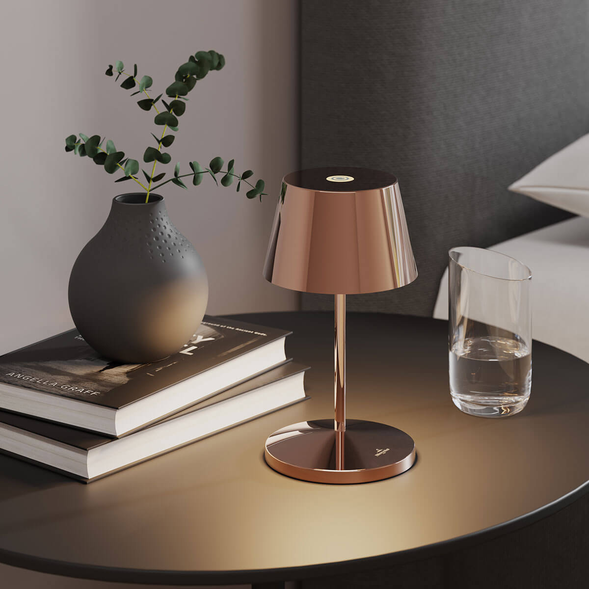 Villeroy & Boch Seoul RC LED Akkuleuchte, Roségold