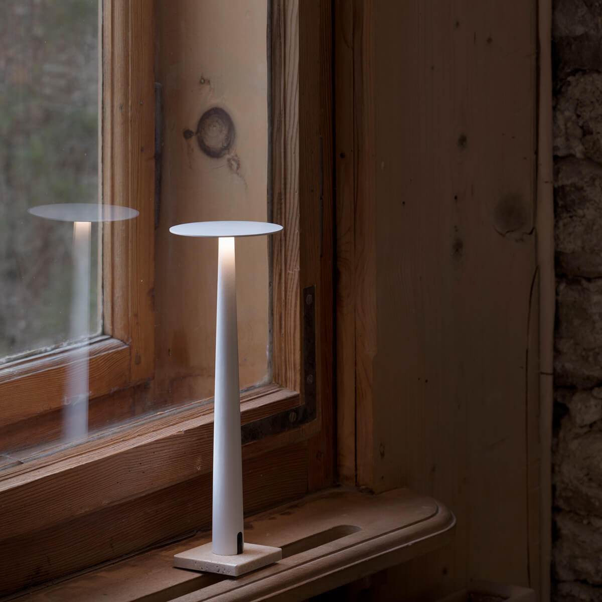 Portofino Marble LED Akkuleuchte