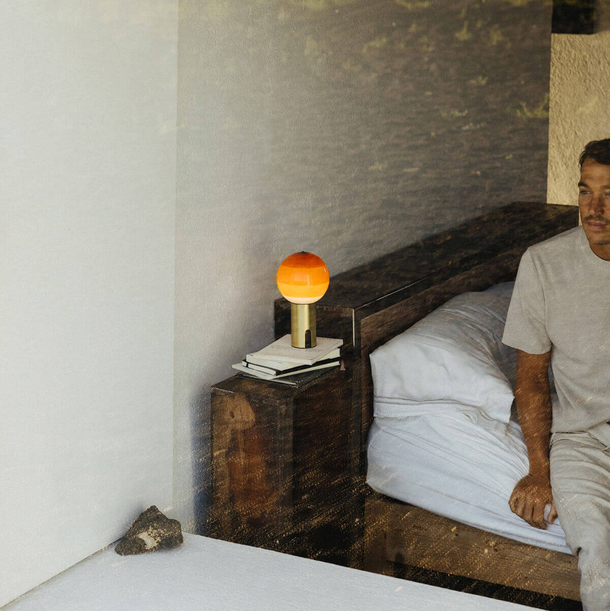 Marset Dipping Light Portable LED Akkuleuchte, Schirm: amber