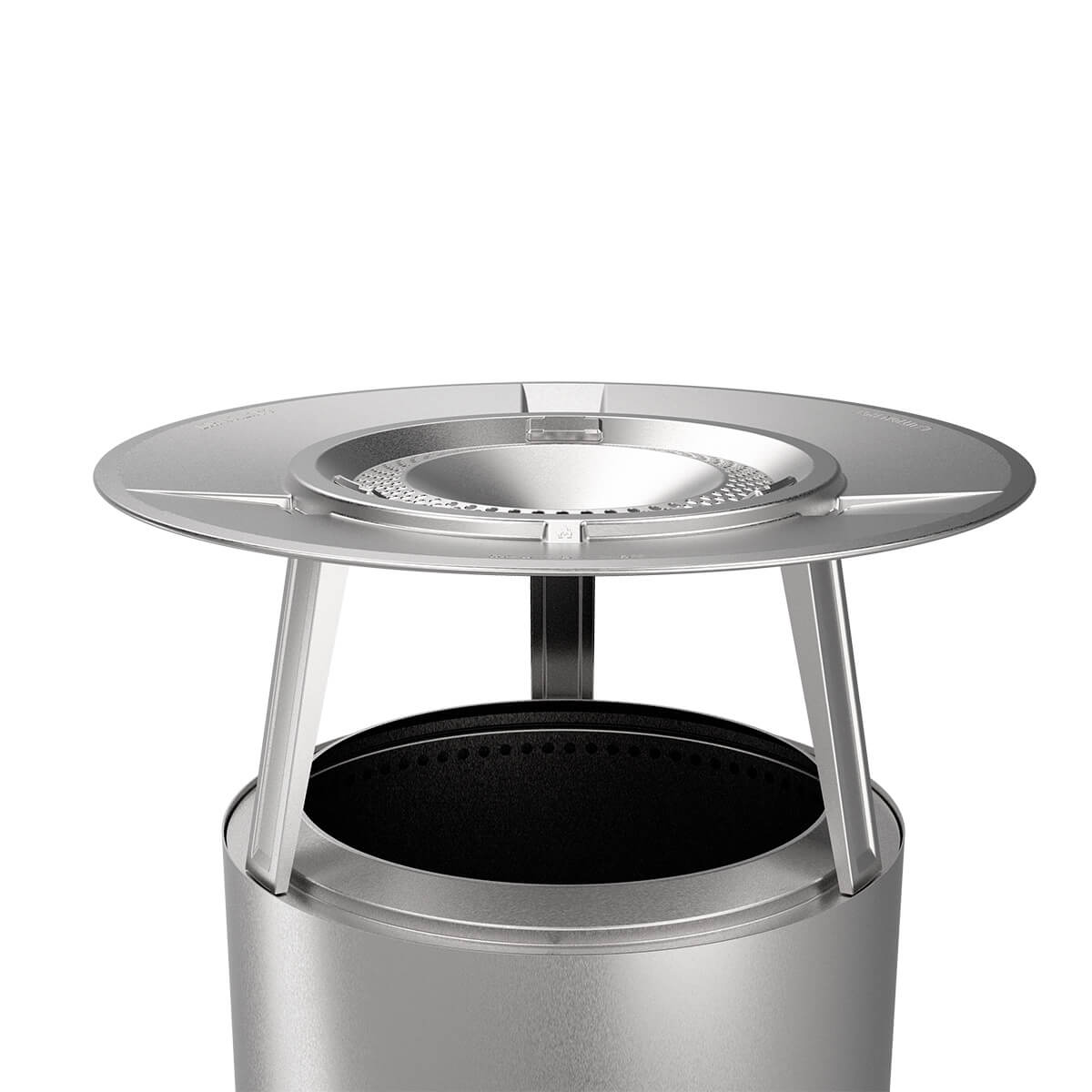 Solo Stove Bonfire Wärmeverteiler, Edelstahl (inbegriffen) Bonfire Wärmeverteiler