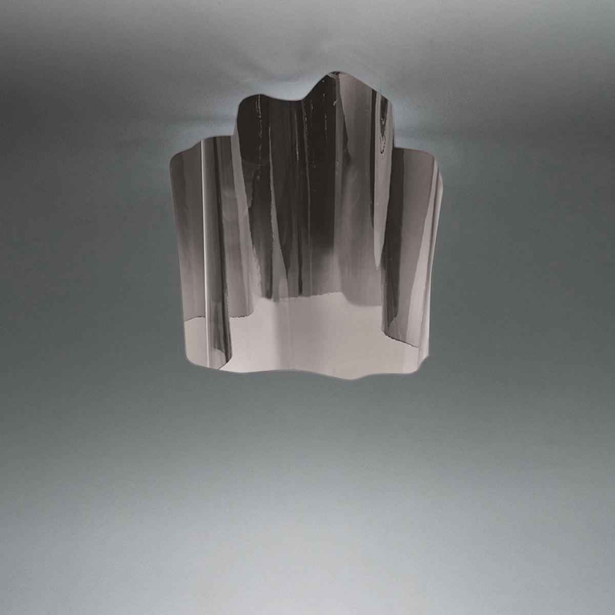 Artemide Design Logico Soffitto, rauchgrau