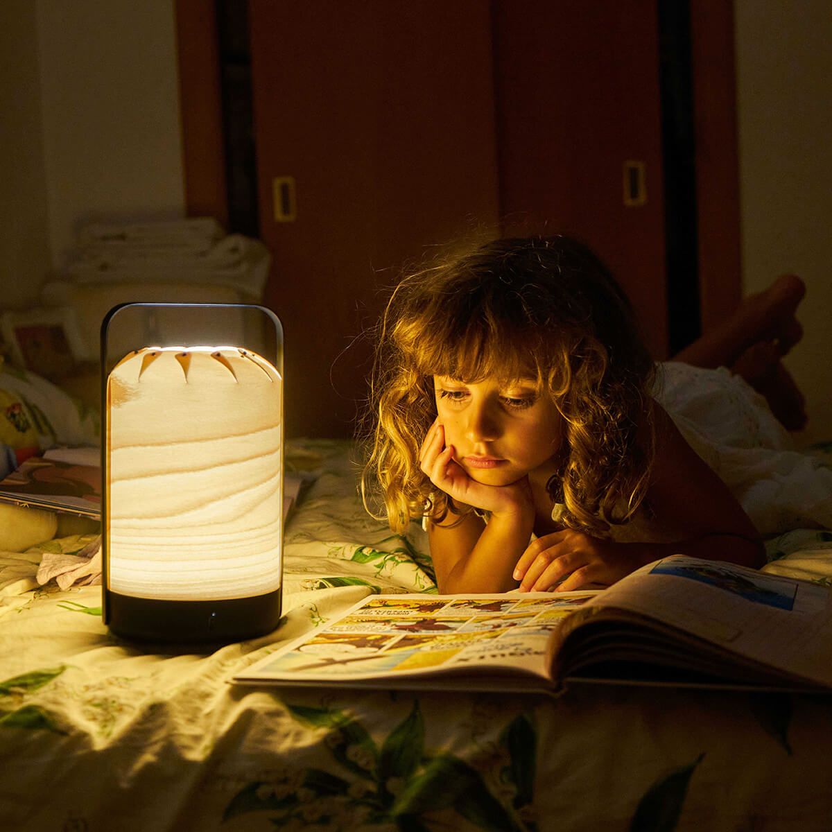 LZF Lamps Mini Chou LED Akkuleuchte, elfenbeinweiß