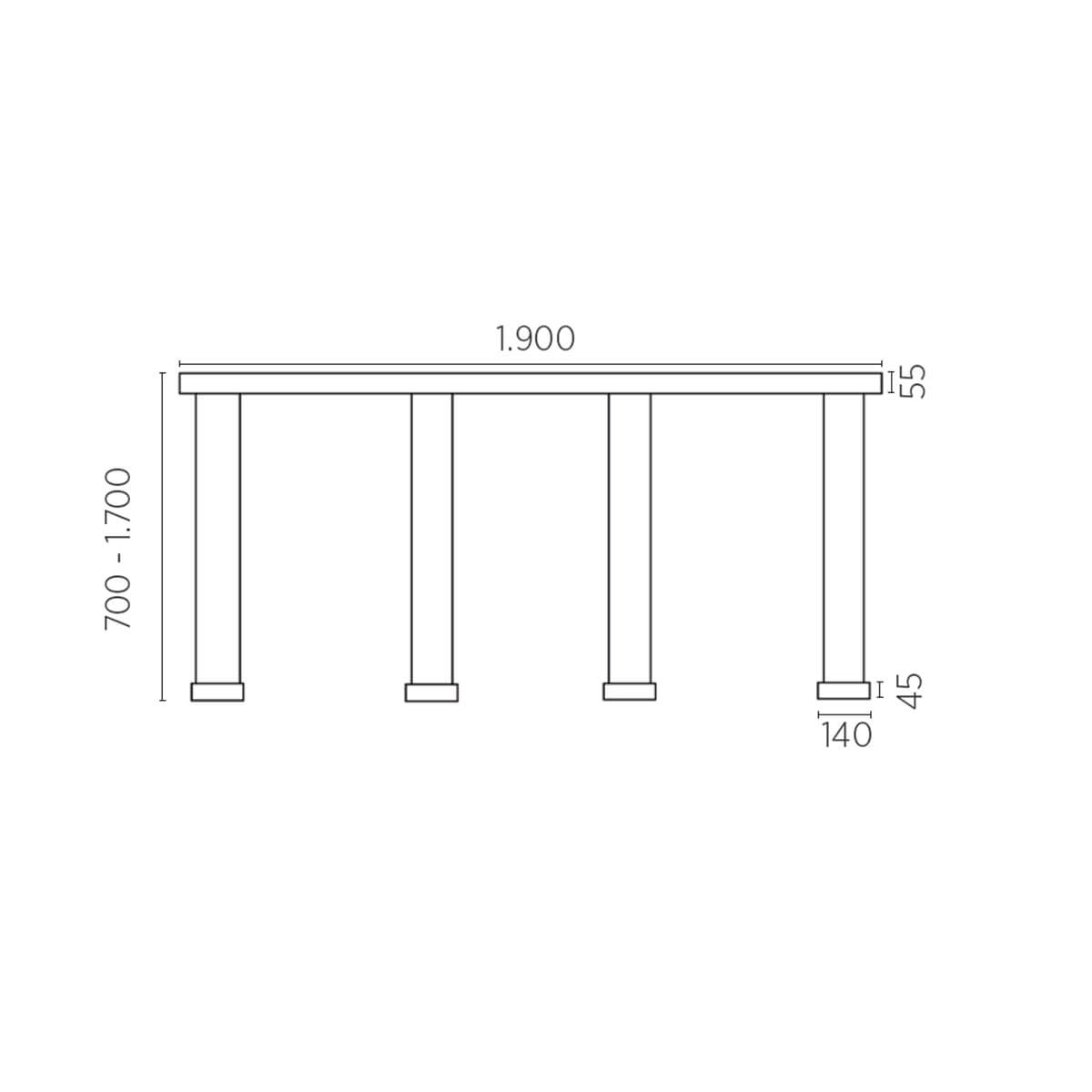 Zera-4 LED Pendelleuchte