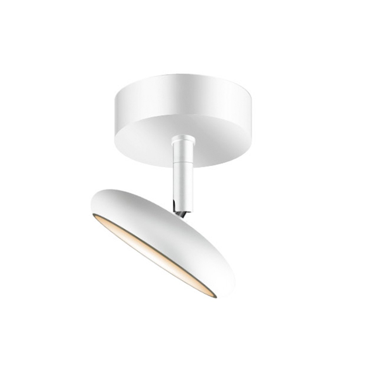 Bruck Blop Flat AC C LED Deckenaufbauleuchte, weiß