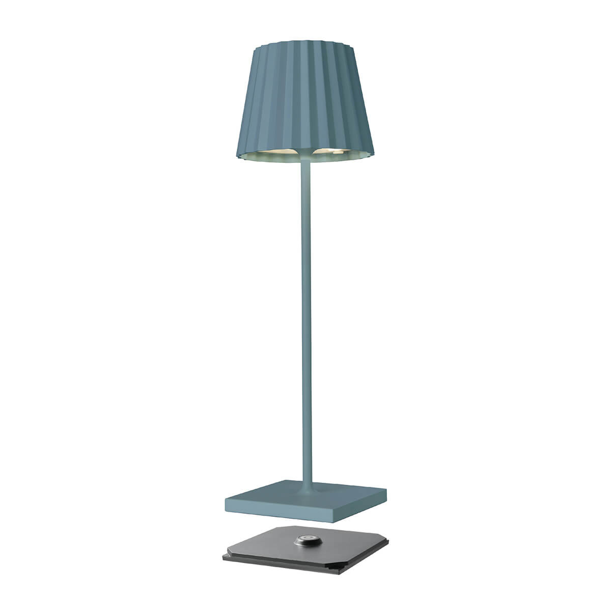 Sompex Troll 2.0 LED Akkuleuchte, blau (Ladestation inbegriffen)