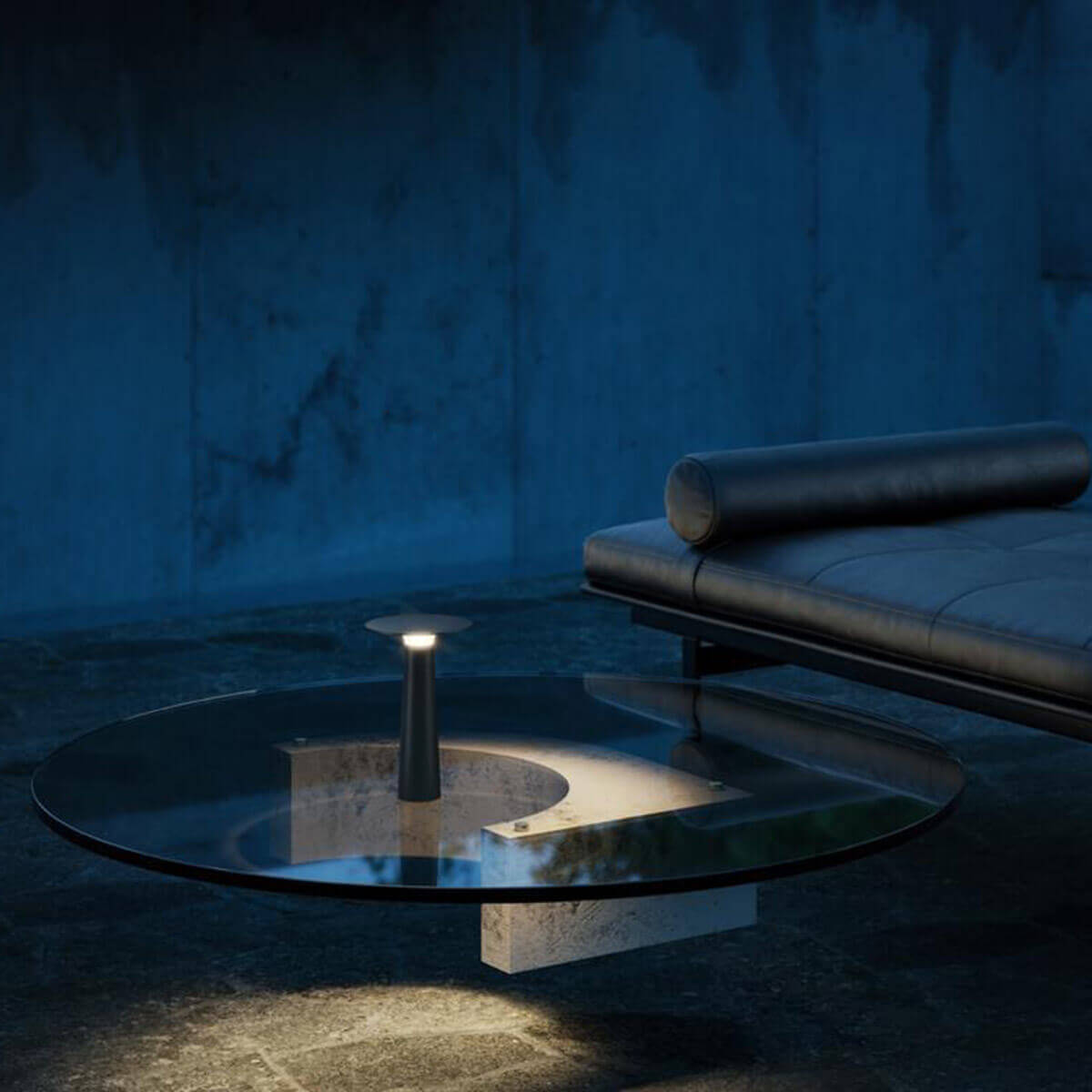 Lix LED Akkuleuchte, Dim-to-Amber, mit Charging Base