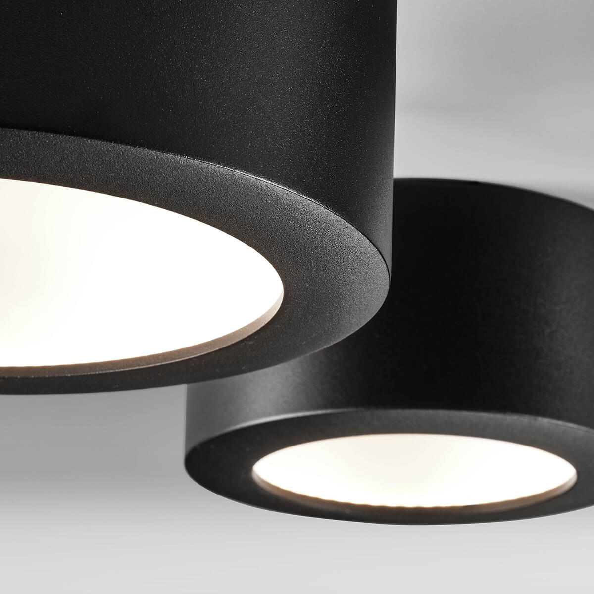 LupiaLicht Bowl LED Deckenleuchte, schwarz